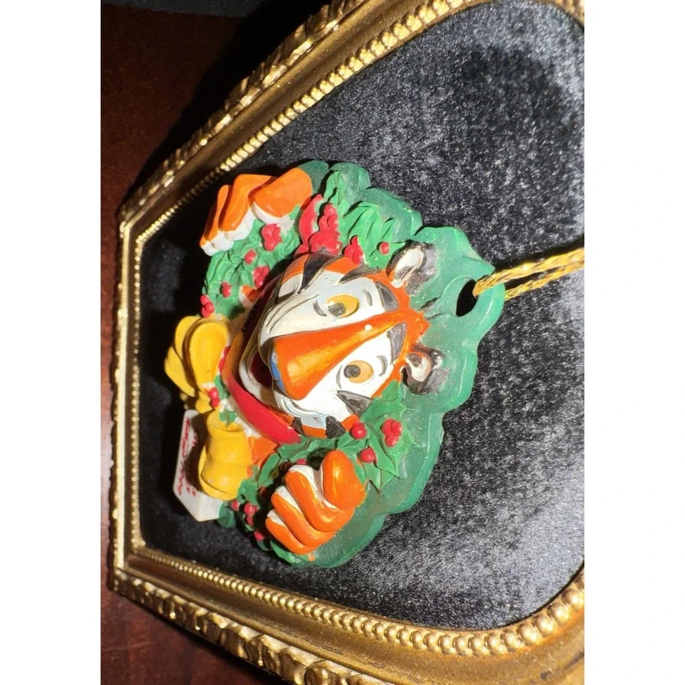 Kellogg's Tony the Tiger Christmas Ornament 1999 Holiday Cereal Mascot Decor